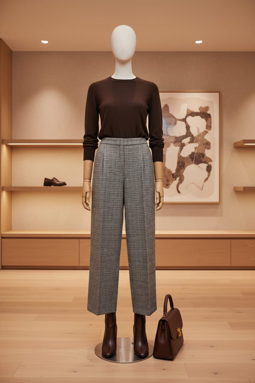 Elegant Wool Trousers